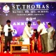 Victoria Isaac is honoured on stage at the 53rd Annual Day of St. Thomas Matric Hr. Sec. School Puzhuthivakkam Chennai 80x80